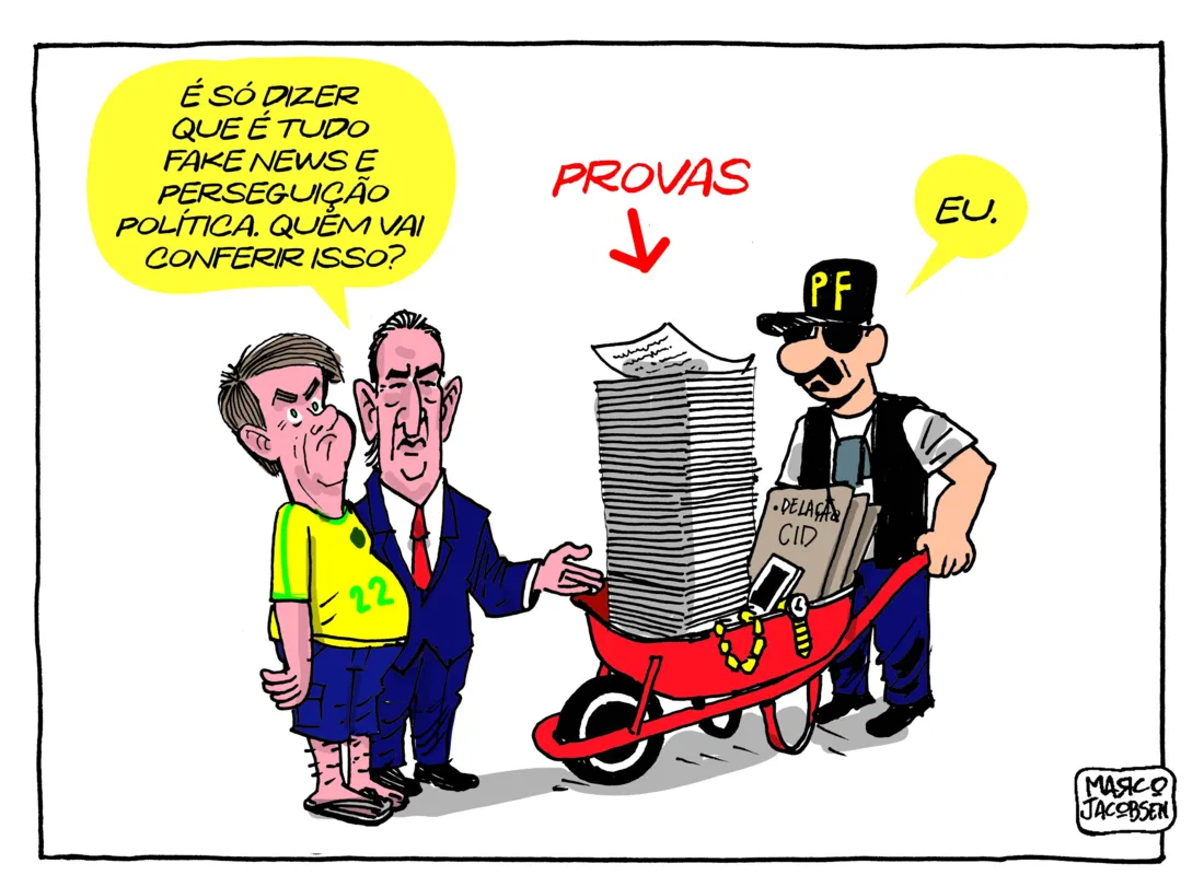 Imagem ilustrativa da imagem Charge 10/07/2024
