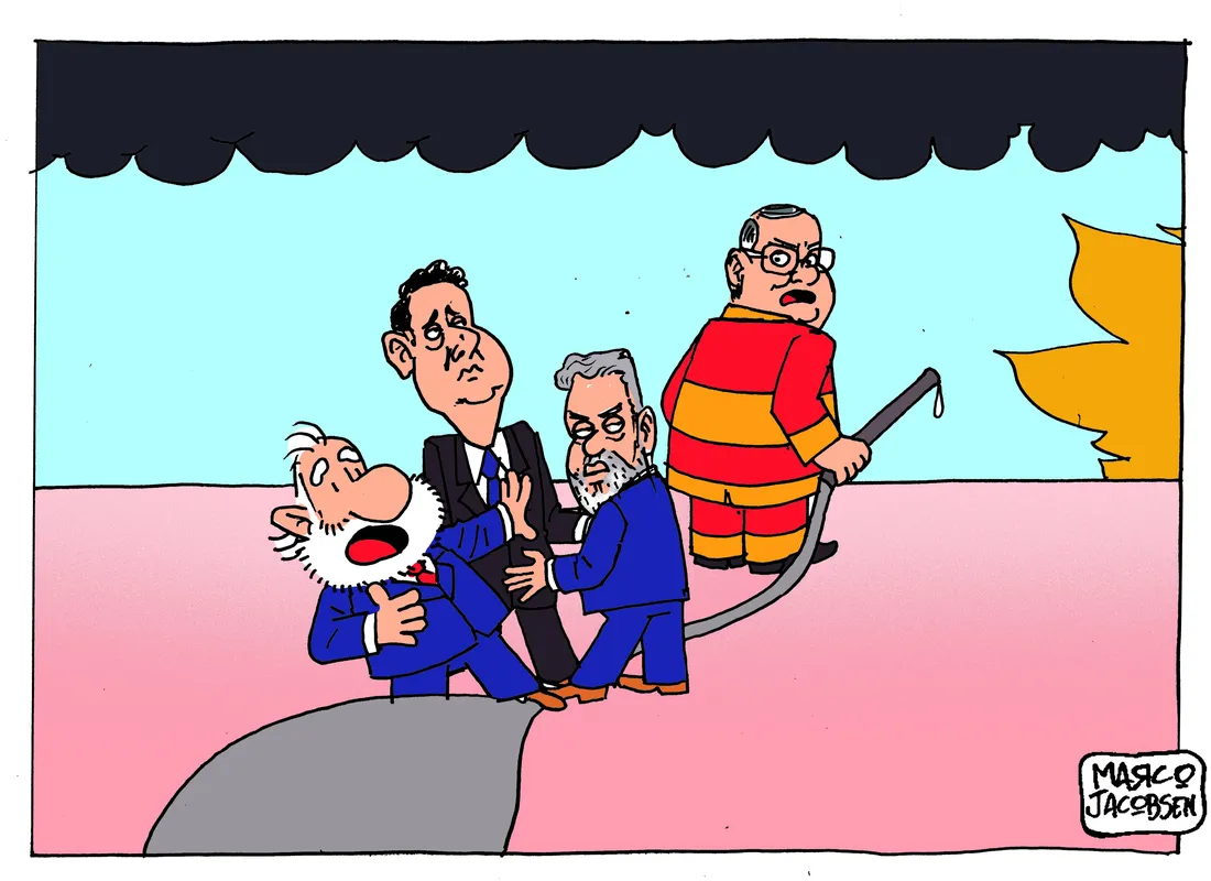 Imagem ilustrativa da imagem Charge 11/09/2024 - Marco Jacobsen