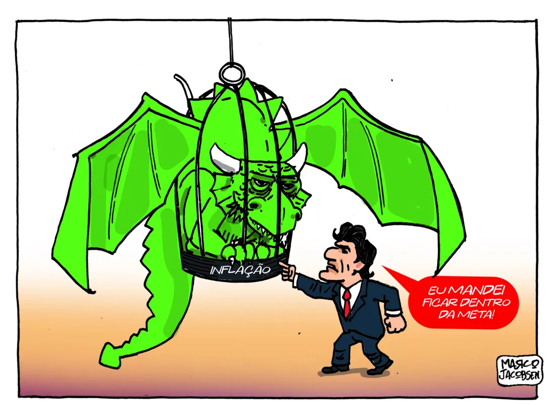 Imagem ilustrativa da imagem Charge 13/08/2024