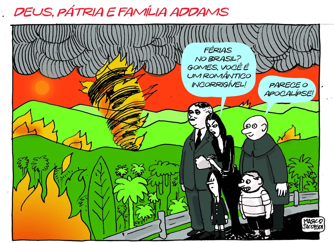 Imagem ilustrativa da imagem Charge 14/09/2024 - Marco Jacobsen