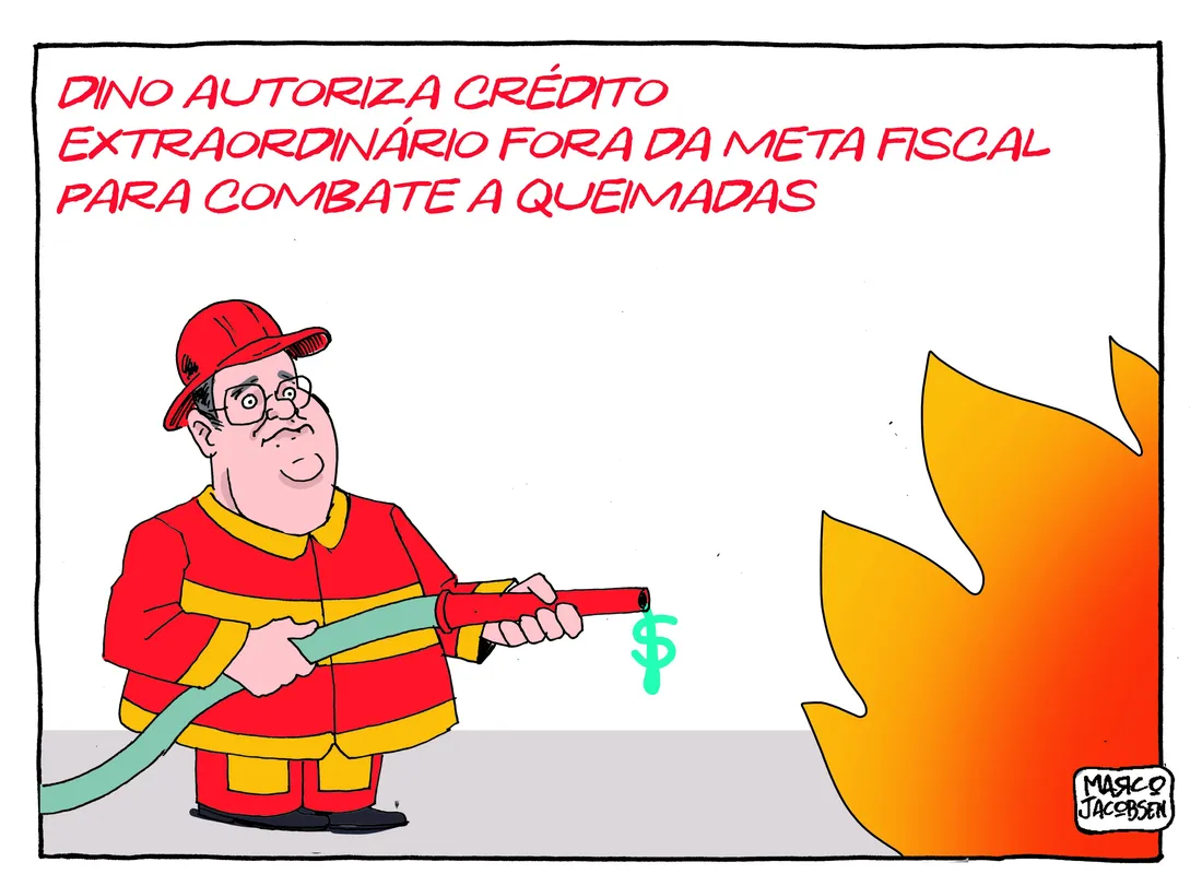 Imagem ilustrativa da imagem Charge 16/09/2024 - Marco Jacobsen