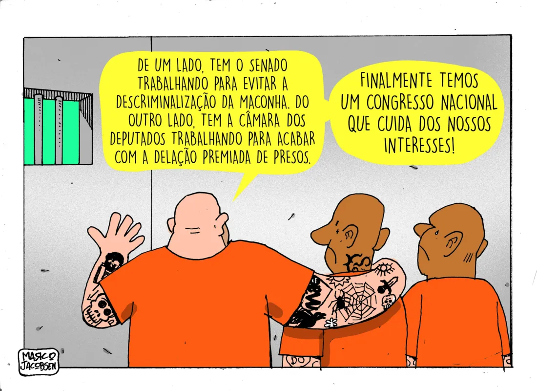 Imagem ilustrativa da imagem Charge 18/06/2024