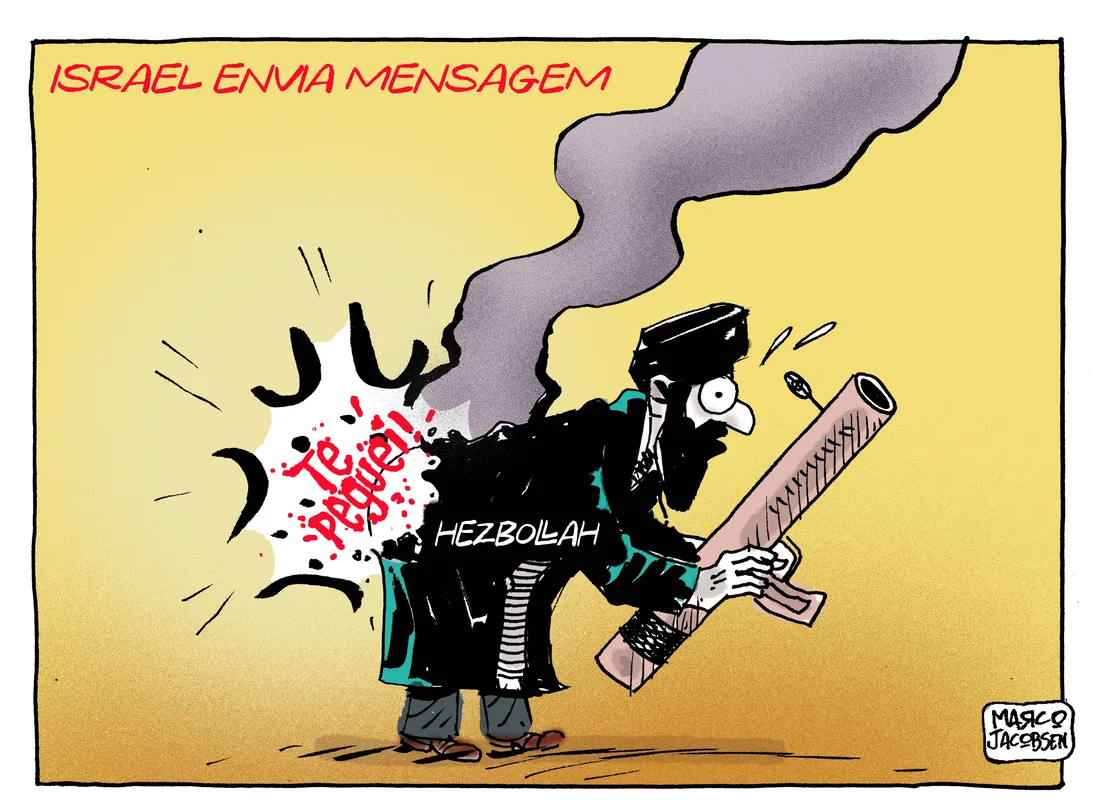 Imagem ilustrativa da imagem Charge 18/09/2024 - Marco Jacobsen
