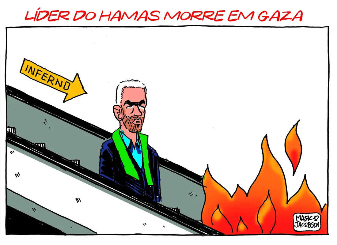Imagem ilustrativa da imagem Charge 18/10/2024 - Marco Jacobsen