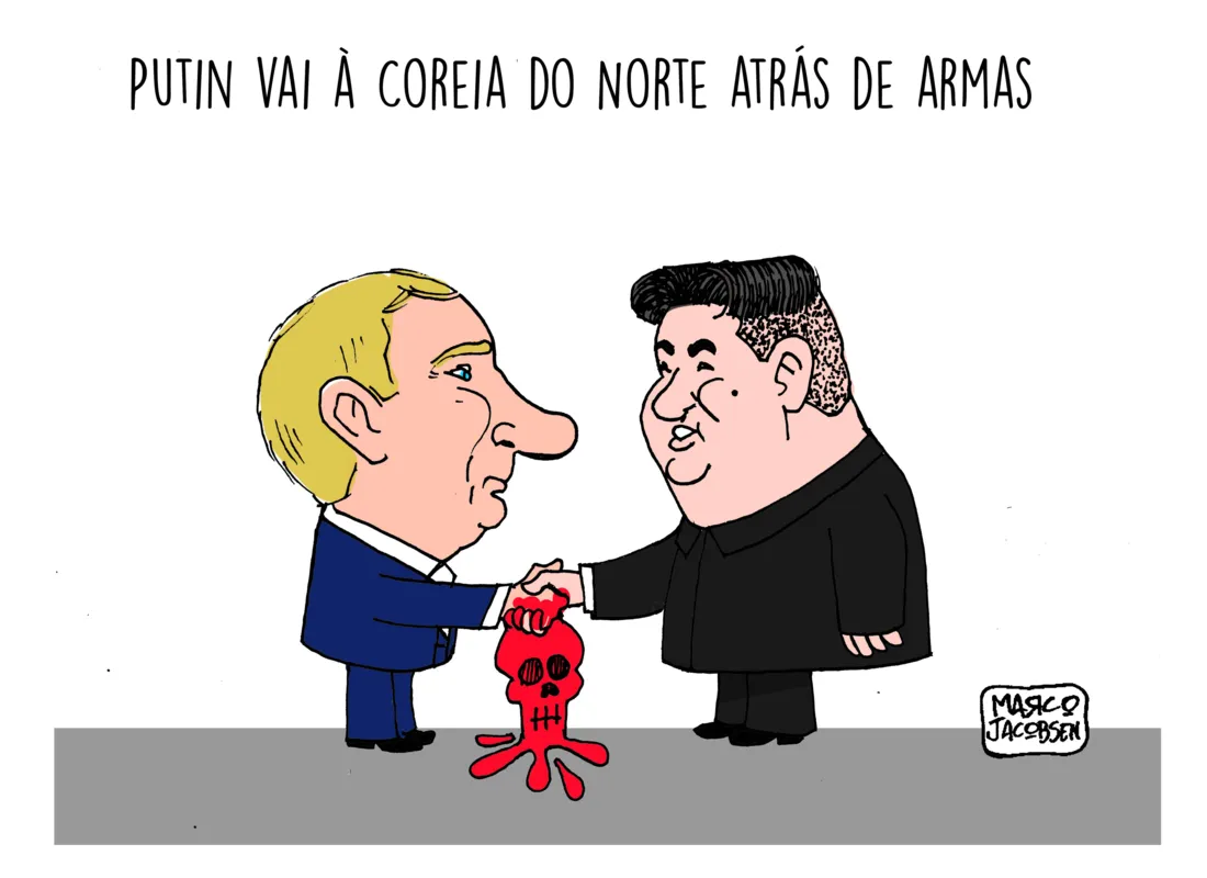 Imagem ilustrativa da imagem Charge 20/06/2024