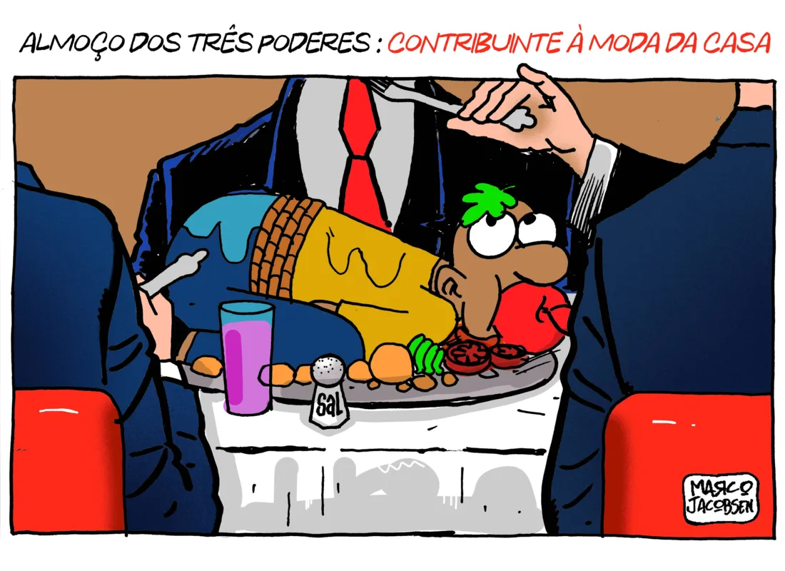Imagem ilustrativa da imagem Charge 21/08/2024