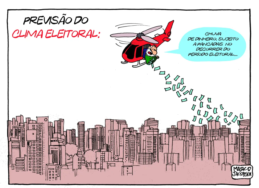Imagem ilustrativa da imagem Charge 22/08/2024