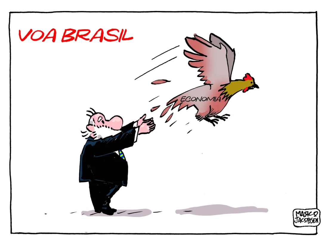 Imagem ilustrativa da imagem Charge 25/07/2024