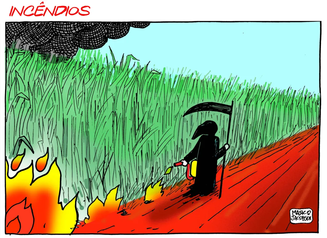 Imagem ilustrativa da imagem Charge 27/08/2024
