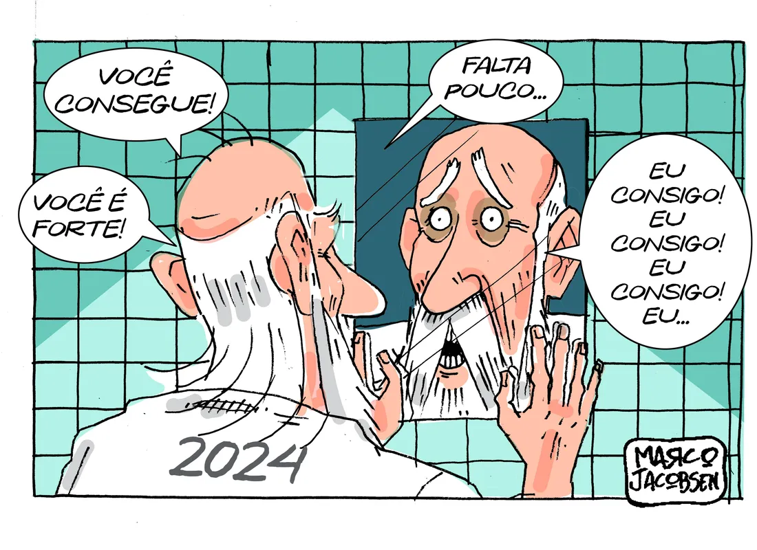 Imagem ilustrativa da imagem Charge 27/12/2024