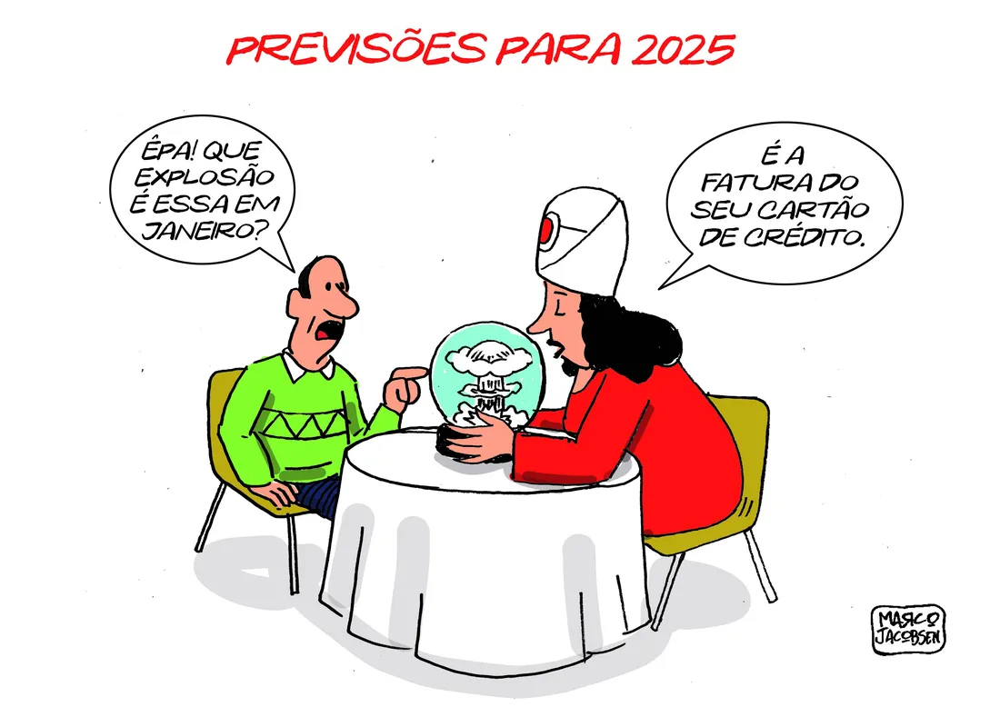 Imagem ilustrativa da imagem Charge 28/12/2024
