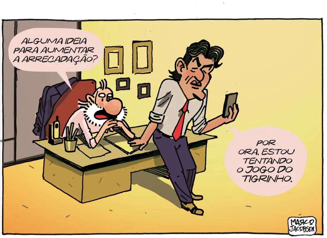 Imagem ilustrativa da imagem Charge 29/06/2024
