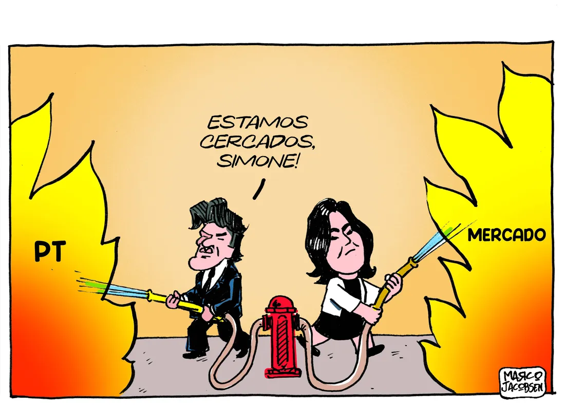 Imagem ilustrativa da imagem Charge 31/10/2024- de Marco Jacobsen
