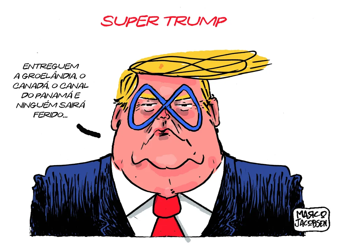 Imagem ilustrativa da imagem Charge do dia 09/01/2025