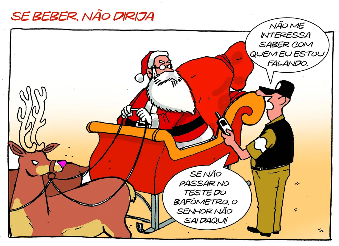 Imagem ilustrativa da imagem Charge do dia  24/12/2024