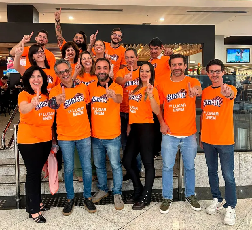 Equipe Sigma é a número 1 no ranking do Enem