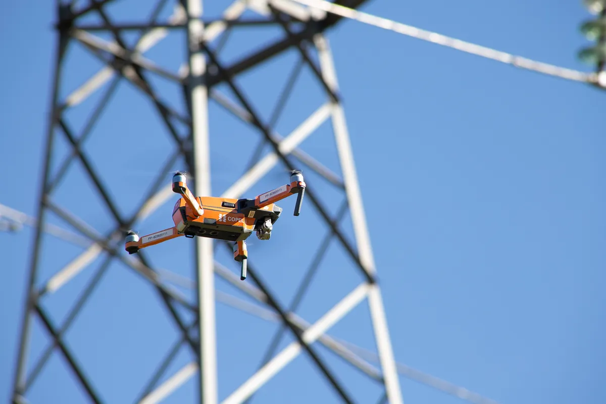 Treinamento com drones: companhia tem diversos projetos de desenvolvimento tecnológico