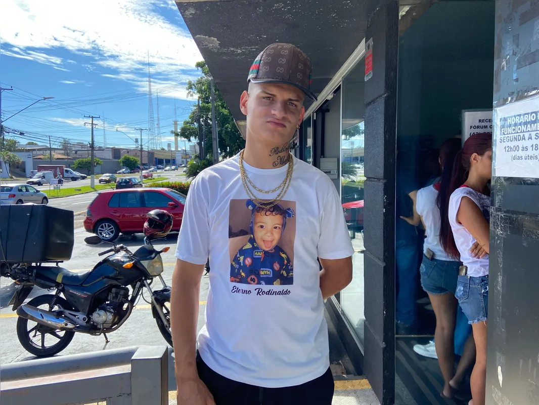 Matheus Andrade, pai do bebê morto no atropelamento