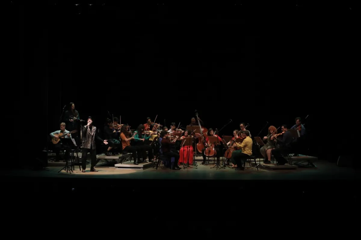Imagem ilustrativa da imagem Concerto de São João atrai grande público ao Teatro Ouro Verde