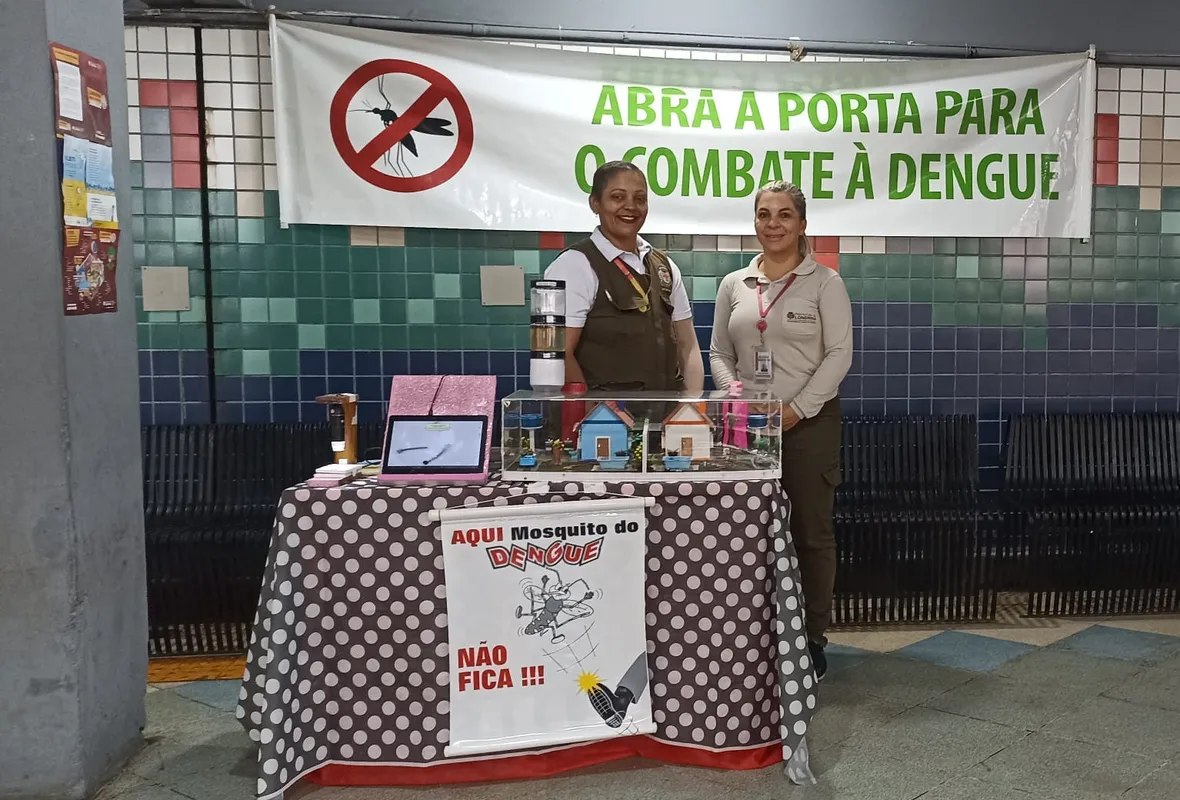 Dalila Santos e Andrea Nogueira apostam na conscientização como forma de prevenção contra a dengue