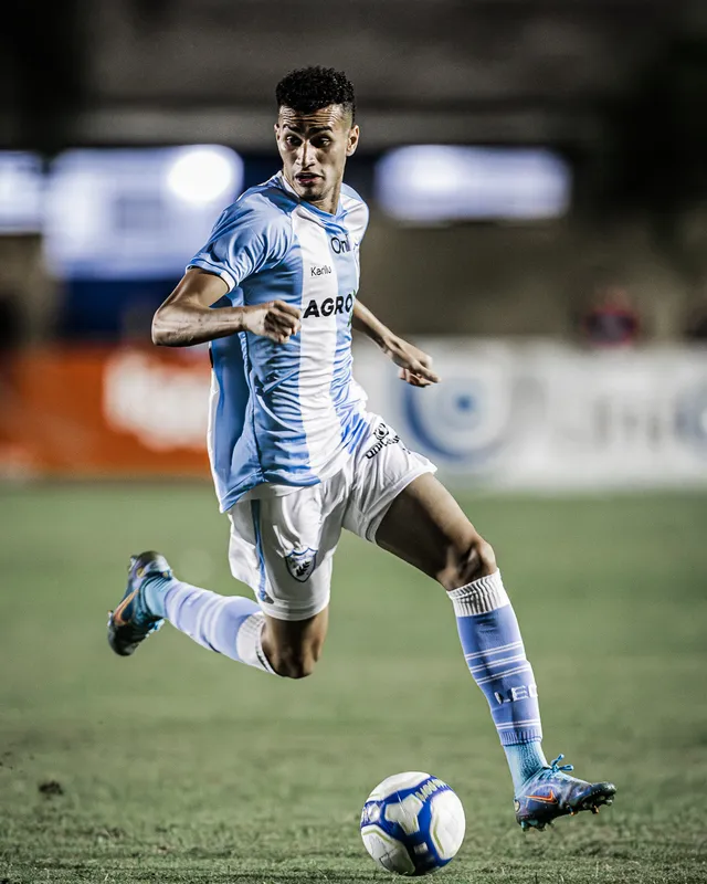 Everton Moraes fez o último gol do LEC na Série C e terminou a temporada como o artilheiro da equipe, com oito gols