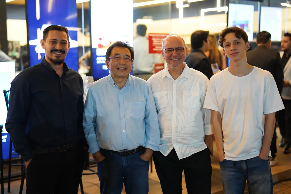 Roberto Barbosa, Édson Takaki, Paulo Ribeiro e Gustavo Ribeiro