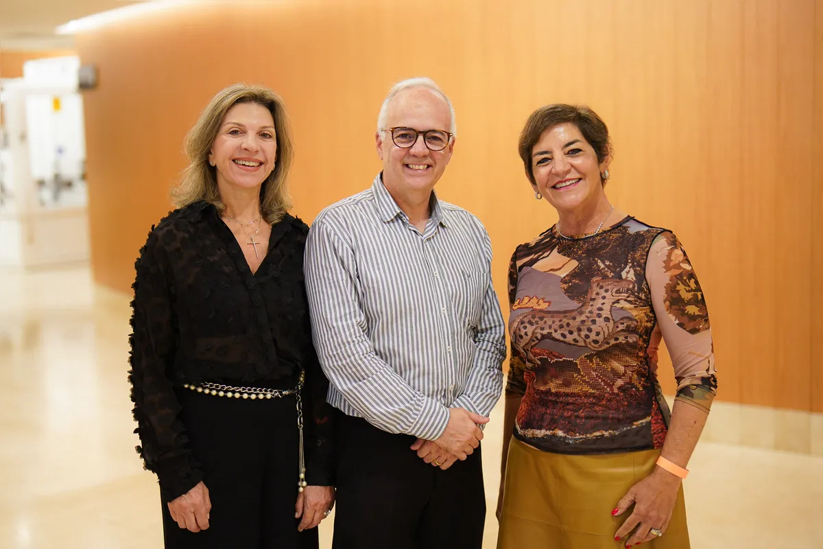 Ângela Bordin, Pe. César e Rosani Ariosi