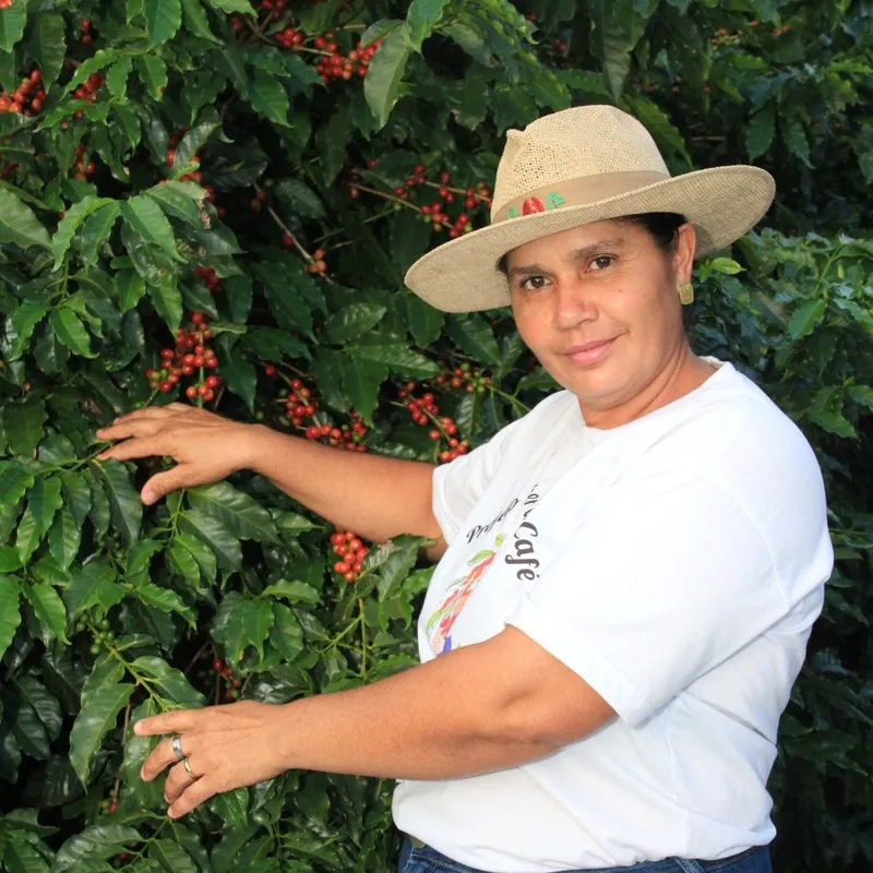 Maria Aparecida Gomes, da Amucafé, destaca o protagonismo das mulheres