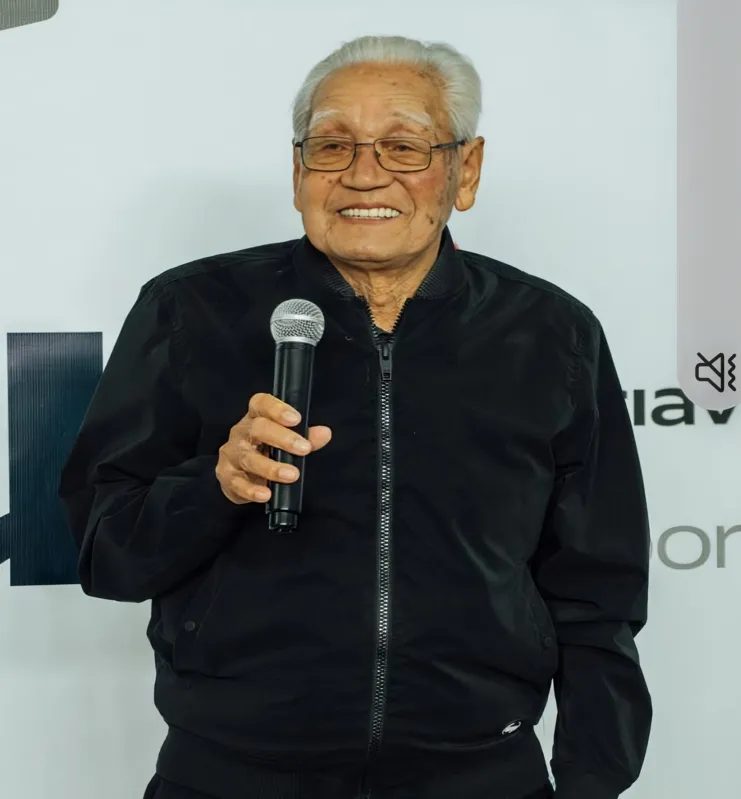 O homenageado do sócio fundador João Itimura