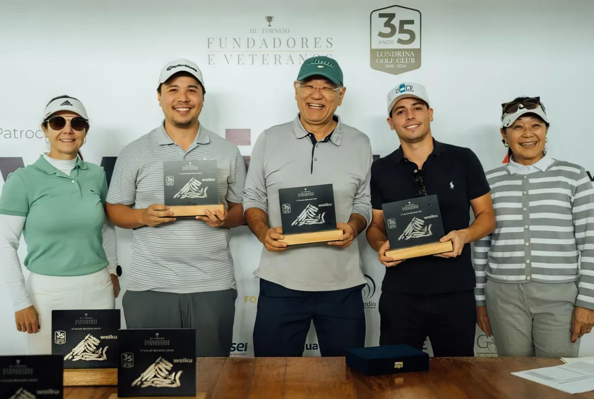 Emili Ronconi, Carlos Adati, Marco Casagrande, Victor Marques e Rute Yagui