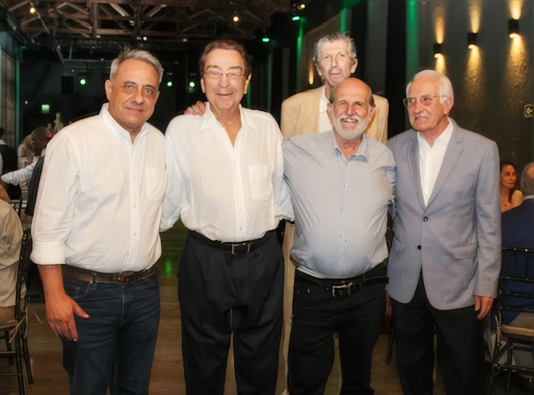 Ângelo Pamplona, Reginaldo Roveri, Michel Sahão, Jackson Proença Testa e Romeu Curi