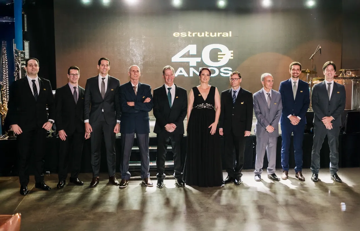 Imagem ilustrativa da imagem Estrutural Celebra 40 Anos com evento memorável