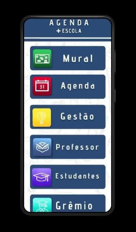 Aplicativo proposto pelos estudantes