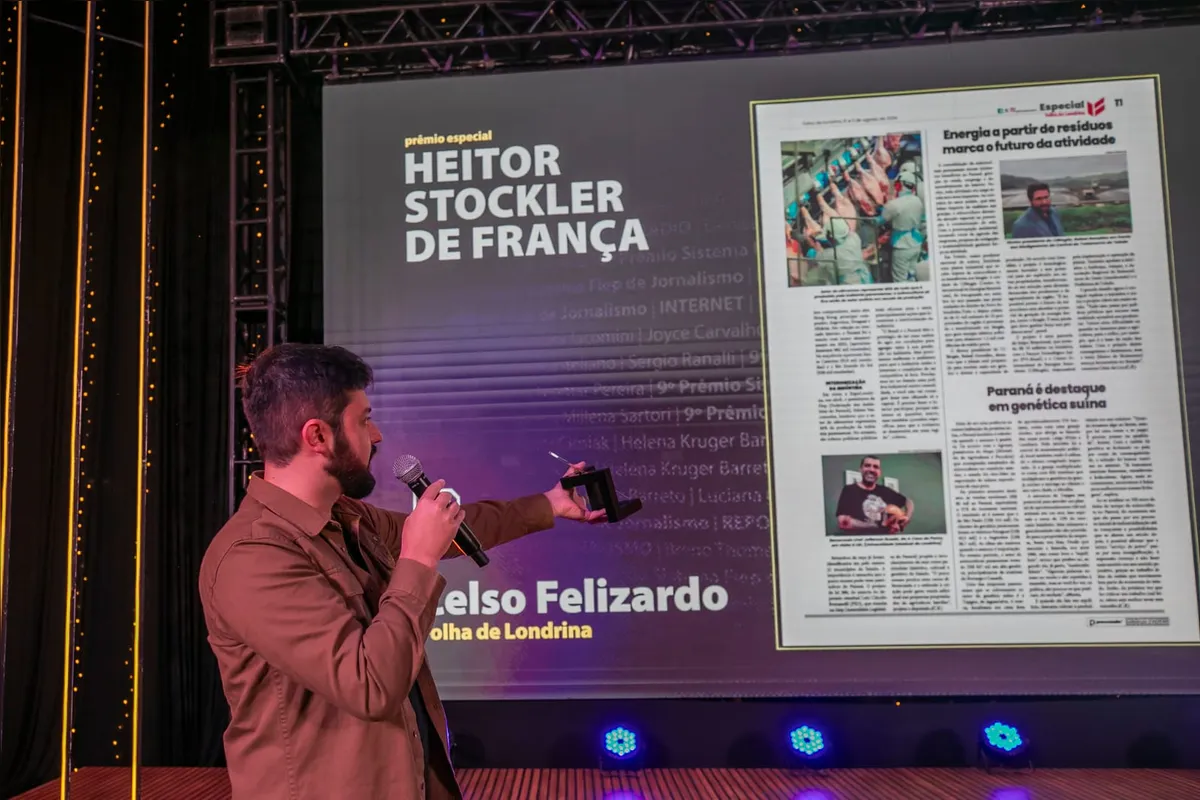 Celso Felizardo conquistou três prêmios no concurso da Fiep