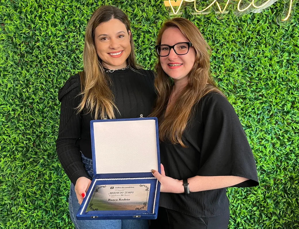 Ana Maziero e Samanta Bonavigo, da Banca Rodeio