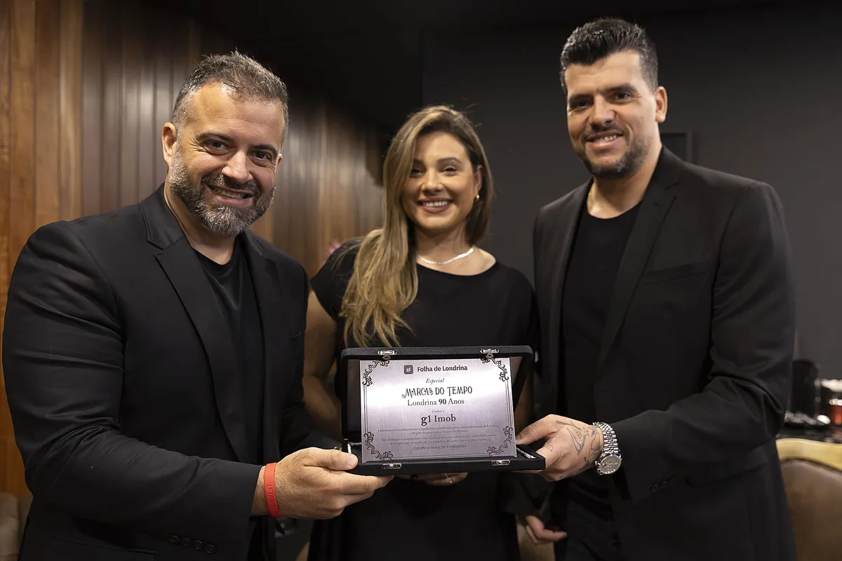 José Vinícius Munhoz Pinto e Renato Gomes, da G1, com Ana Maziero