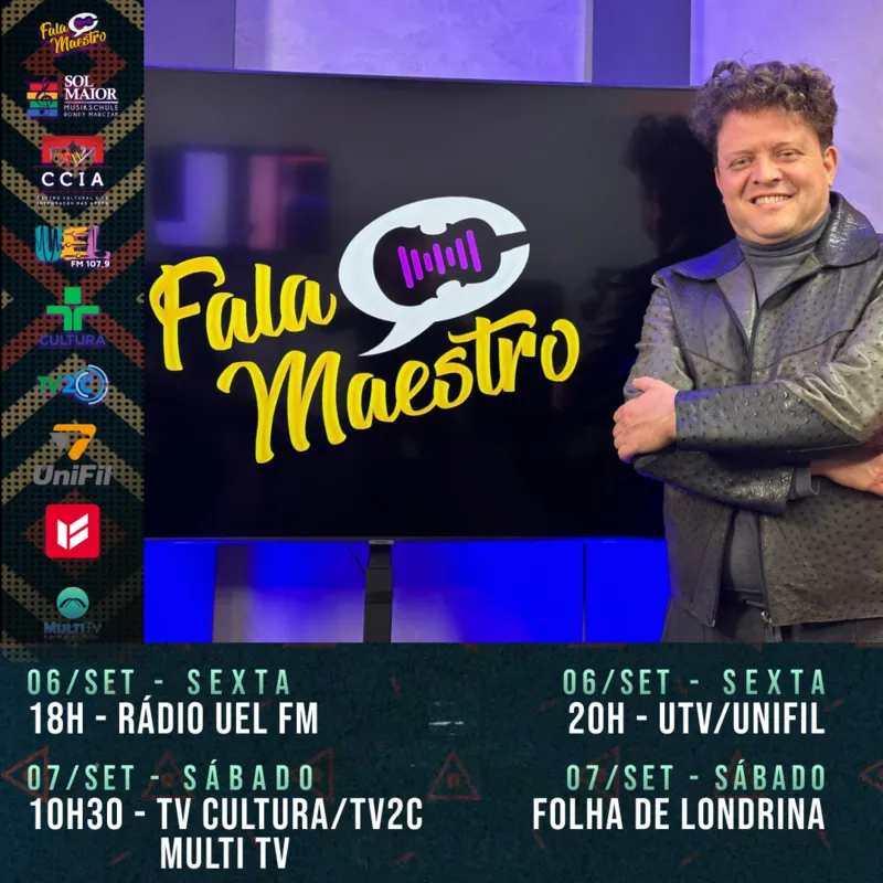 Imagem ilustrativa da imagem Fala Maestro 160# com Roney Marczak