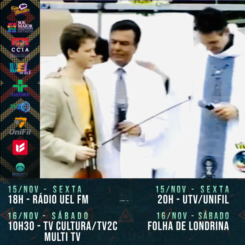 Imagem ilustrativa da imagem Fala Maestro 170# Especial Agnaldo Rayol e Roney Marczak