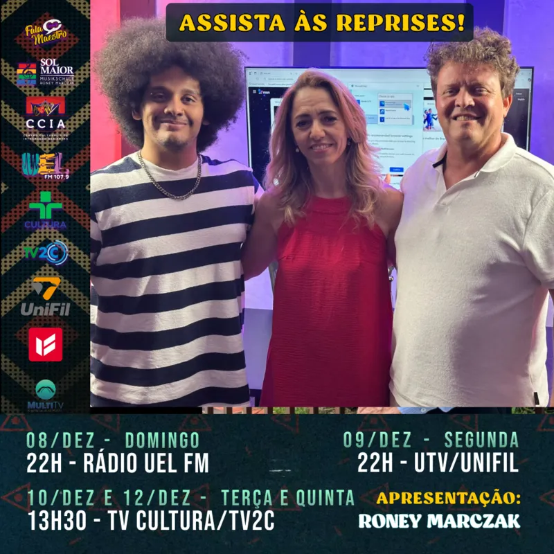 Imagem ilustrativa da imagem Fala Maestro 173# Especial Agnaldo Rayol e Roney Marczak