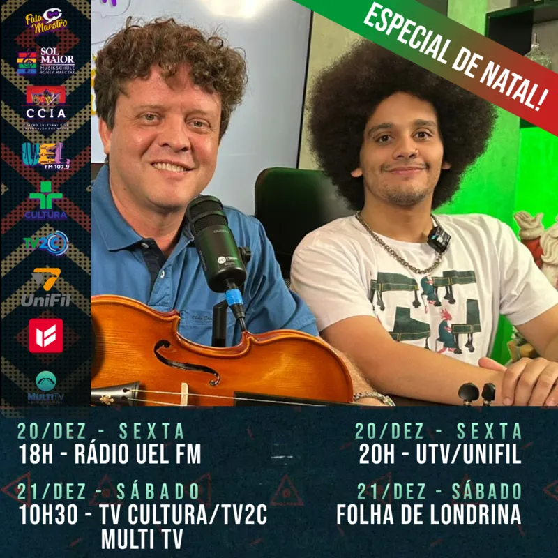Imagem ilustrativa da imagem Fala Maestro 175# Especial de Natal