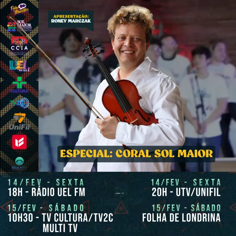 Imagem ilustrativa da imagem Fala Maestro 183# Bem vindos ao coral sol maior!