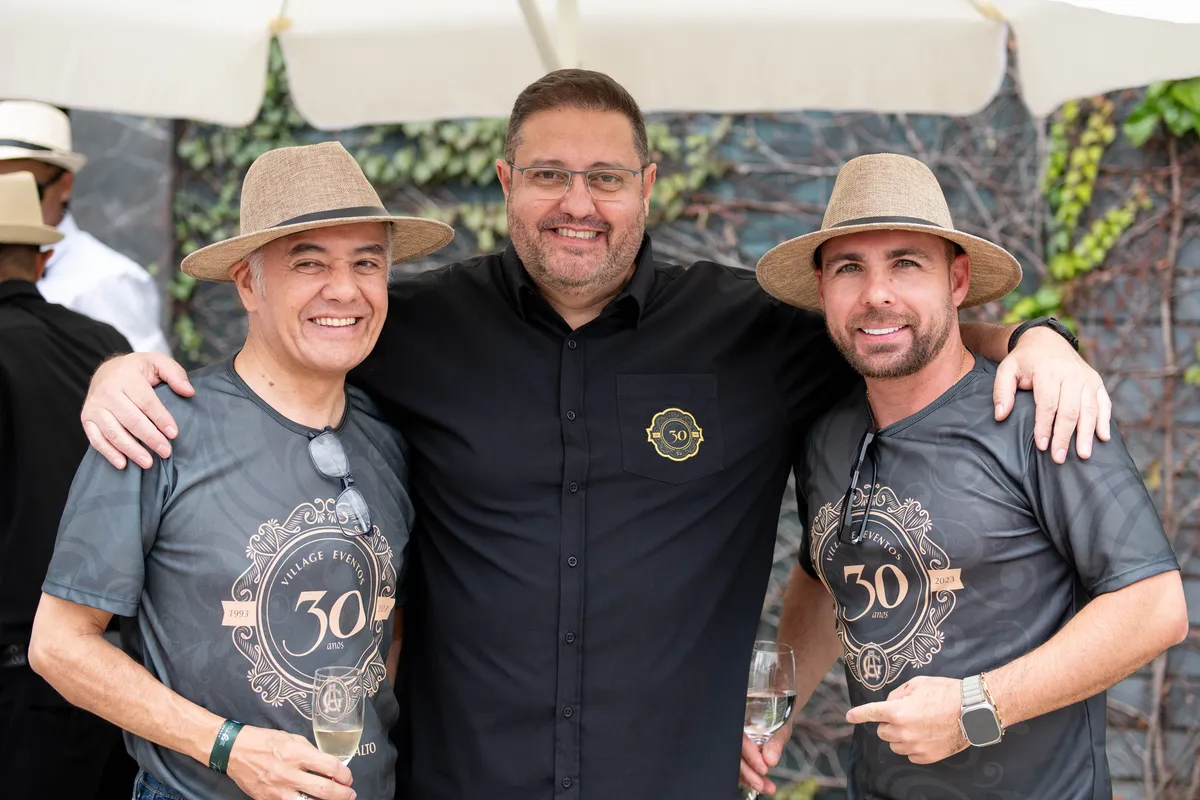 Carlos Suzuki, Fábio Branca e Dennysson Davilla