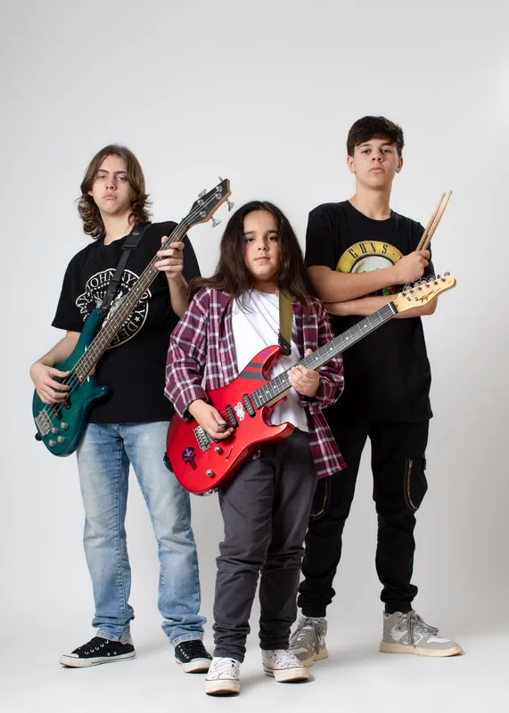 Dr. TOG: banda de rock  formada por crianças é uma das atrações do evento