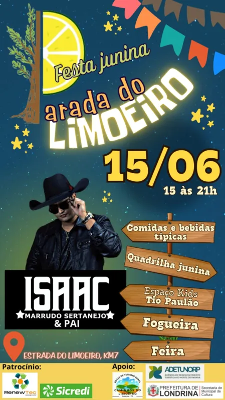 Imagem ilustrativa da imagem Festa junina na Parada do Limoeiro acontece neste sábado (15)