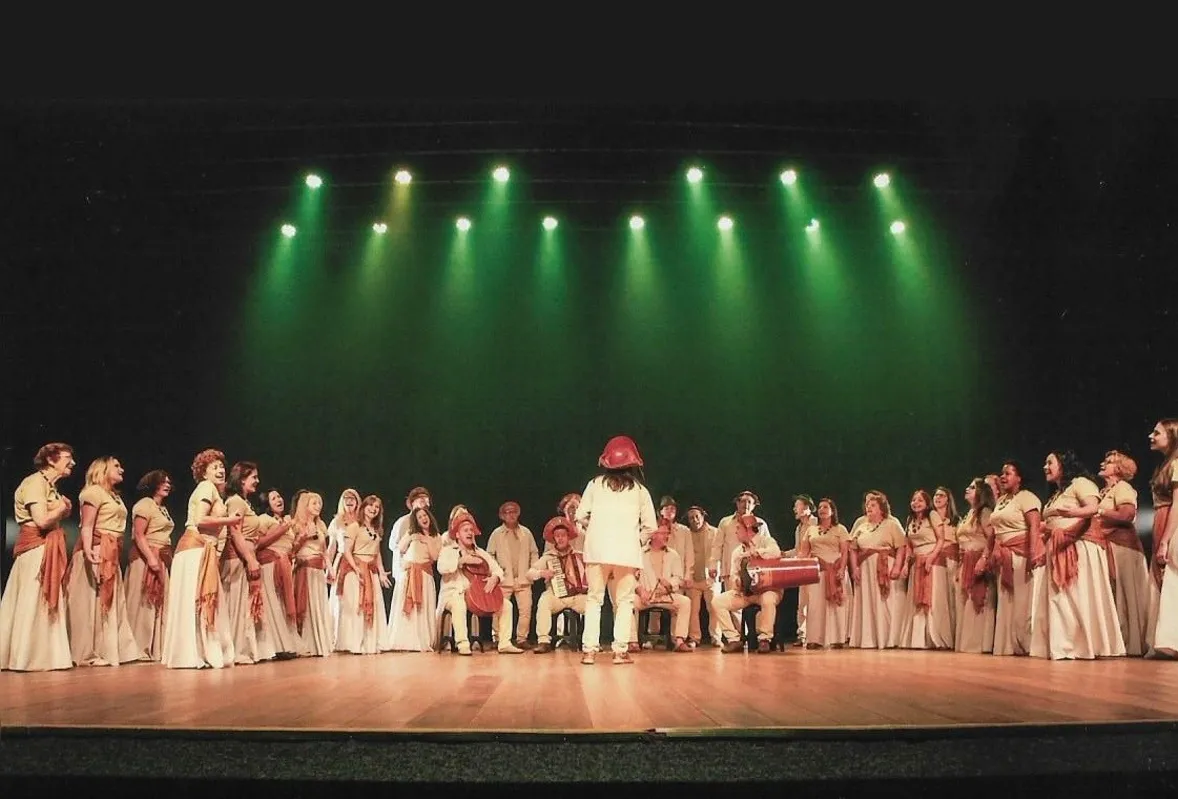 A Associação Coral de Iraça (SC) apresenta-se no sábado, último dia do Festival Unicanto