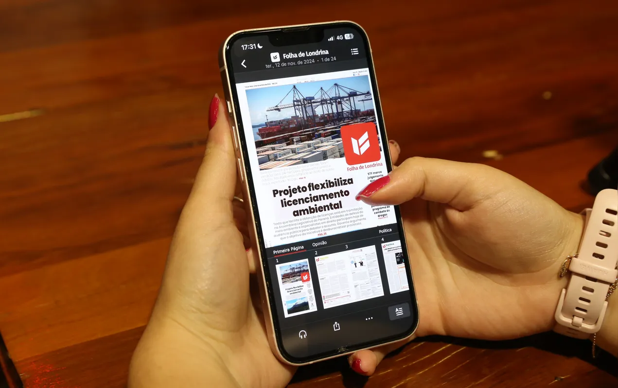 A Folha de Londrina na palma da mão: jornalismo eficiente e de qualidade adaptado às ferramentas tecnológicas