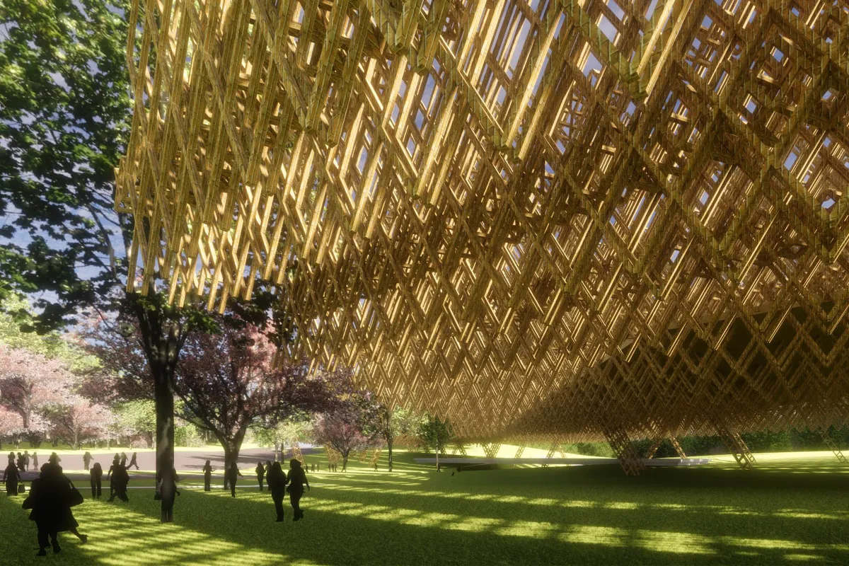 Projeto é baseado em conceitos definidos pelo Centro Pompidou de Paris  e tem a assinatura do arquiteto Solano Benítez, conhecido pelo uso de materiais sustentáveis
