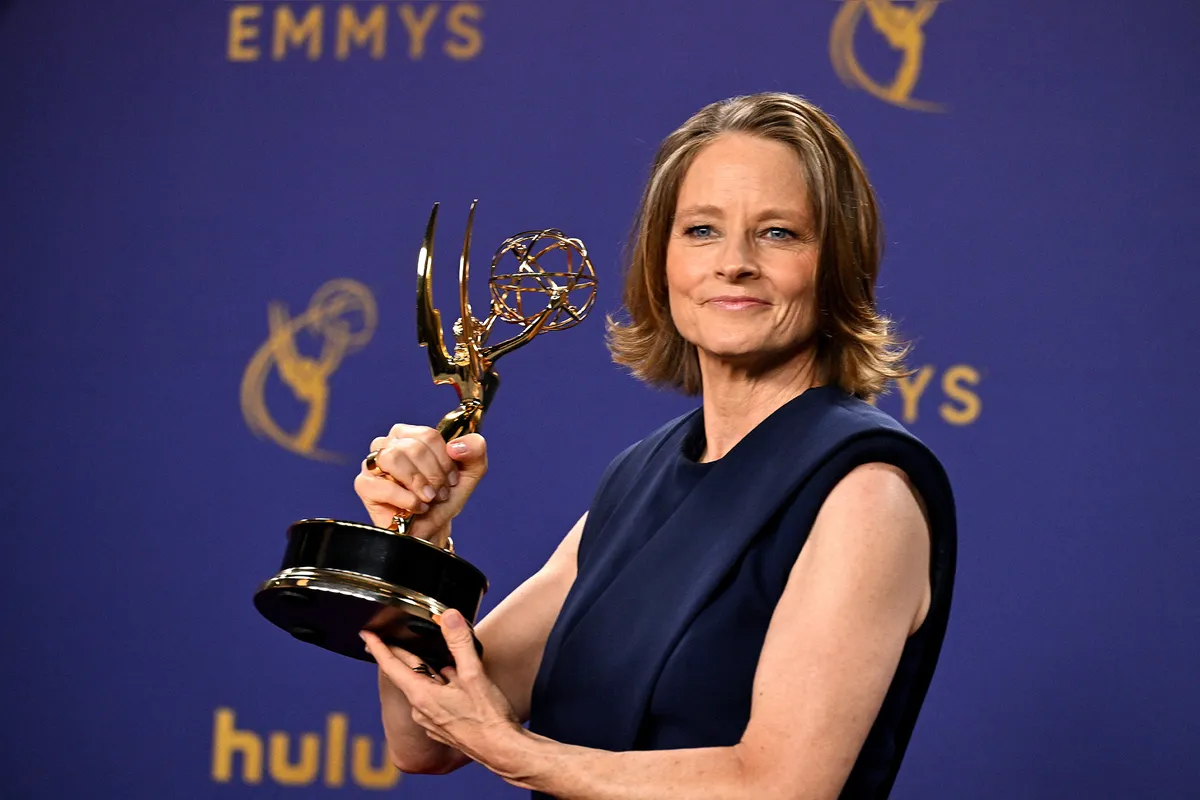 Jodie Foster, melhor atriz em minissérie ou filme para TV por "True Detective: Terra Noturna"