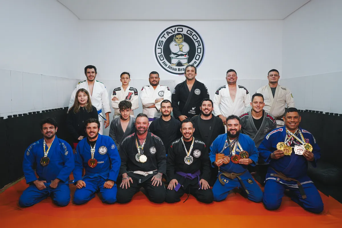 Henrique mantém a rotina de treinos com a equipe Gustavo Gordo Jiu-Jitsu Brasileiro