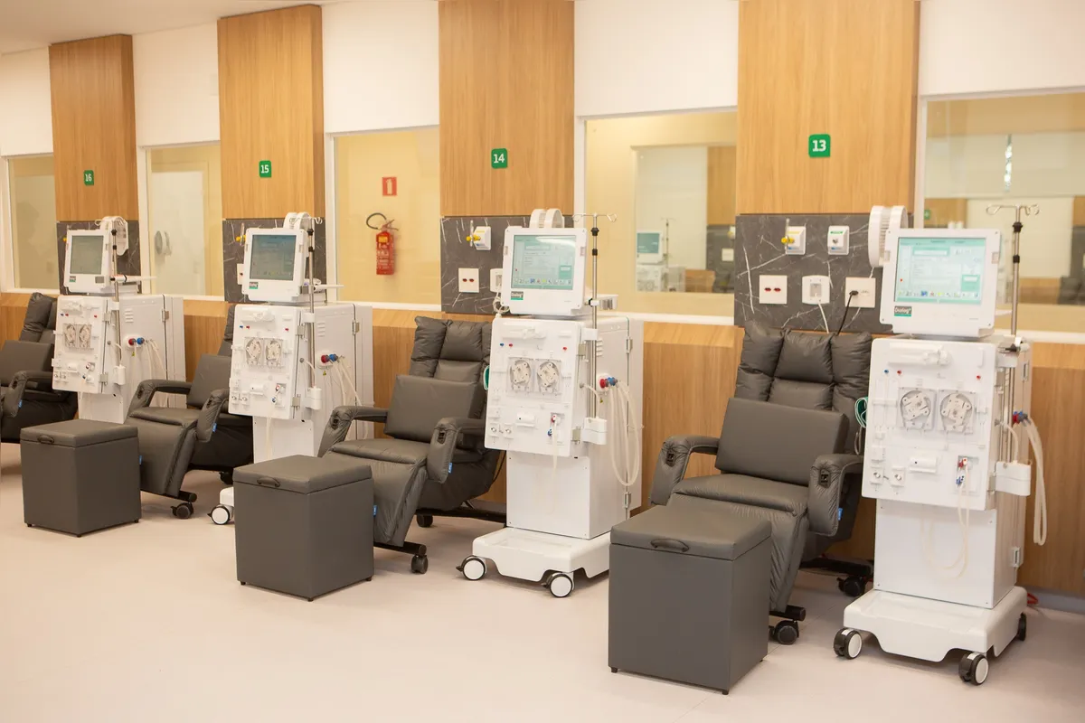 O Centro de Cuidados Unimed - Nefrologia oferece estrutura especializada, com  conforto e segurança para quem precisa de diálise